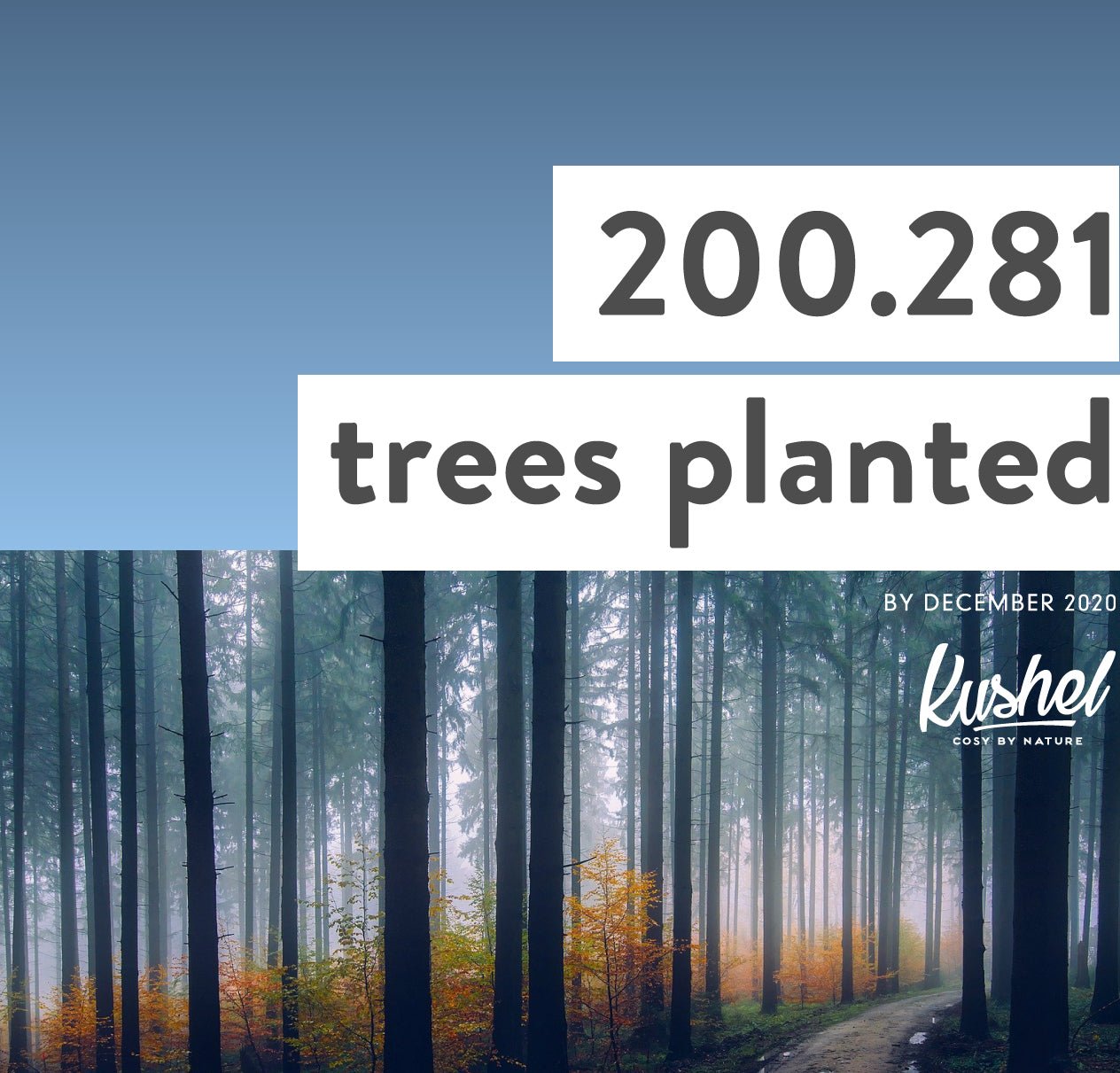 200.281 BÄUME GEPFLANZT!