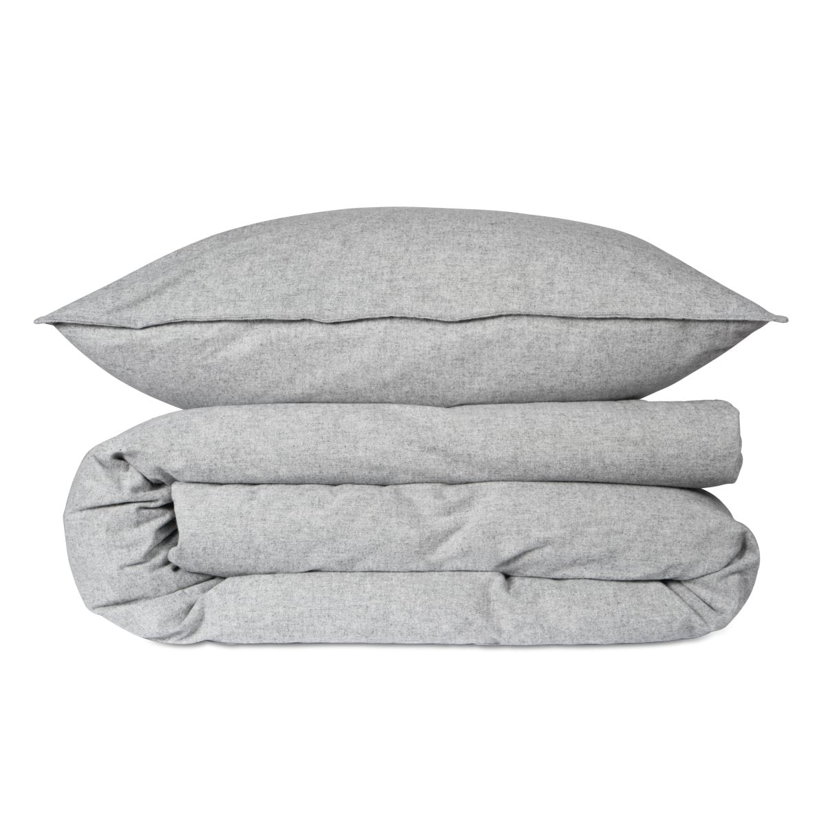 Vorbestellung - Kushel Bettwäsche Set Deckenbezug und Kissenbezug Flanell Chambray