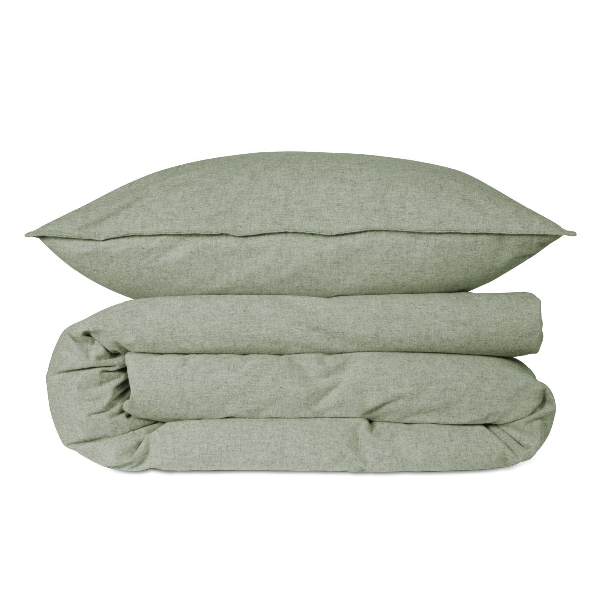 Vorbestellung - Kushel Bettwäsche Set Deckenbezug und Kissenbezug Flanell Chambray