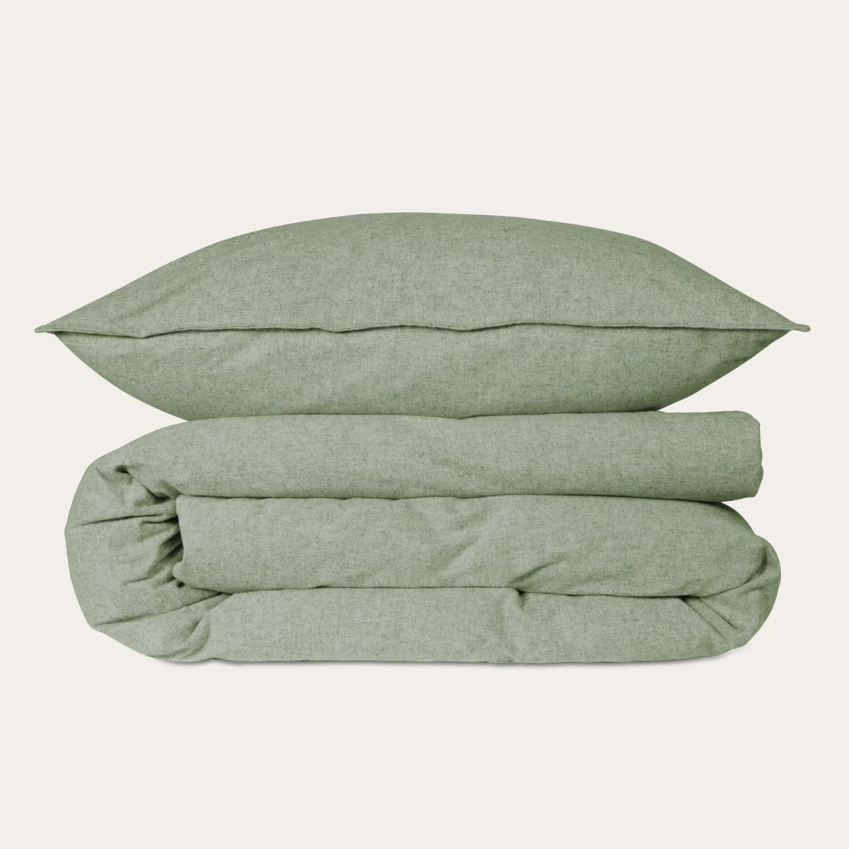 Vorbestellung - Kushel Bettwäsche Set Deckenbezug und Kissenbezug Flanell Chambray
