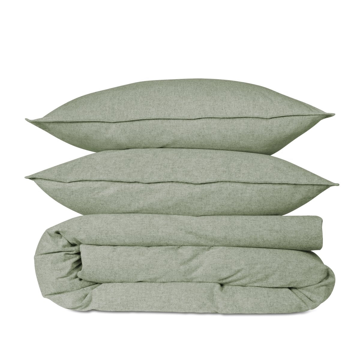 Vorbestellung - Kushel Bettwäsche Set Deckenbezug und Kissenbezug Flanell Chambray