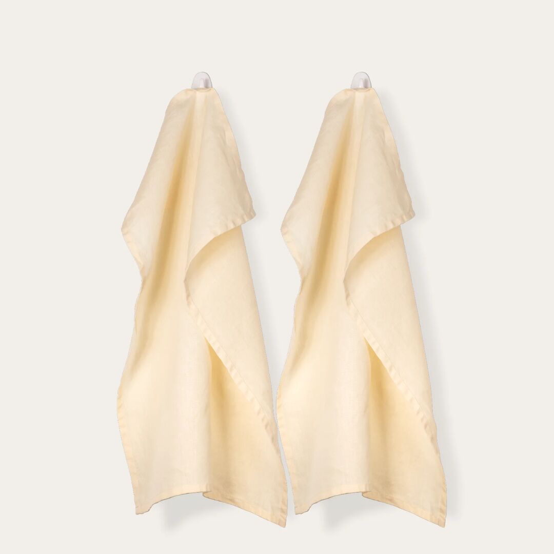 Leinen Tea Towel Duo