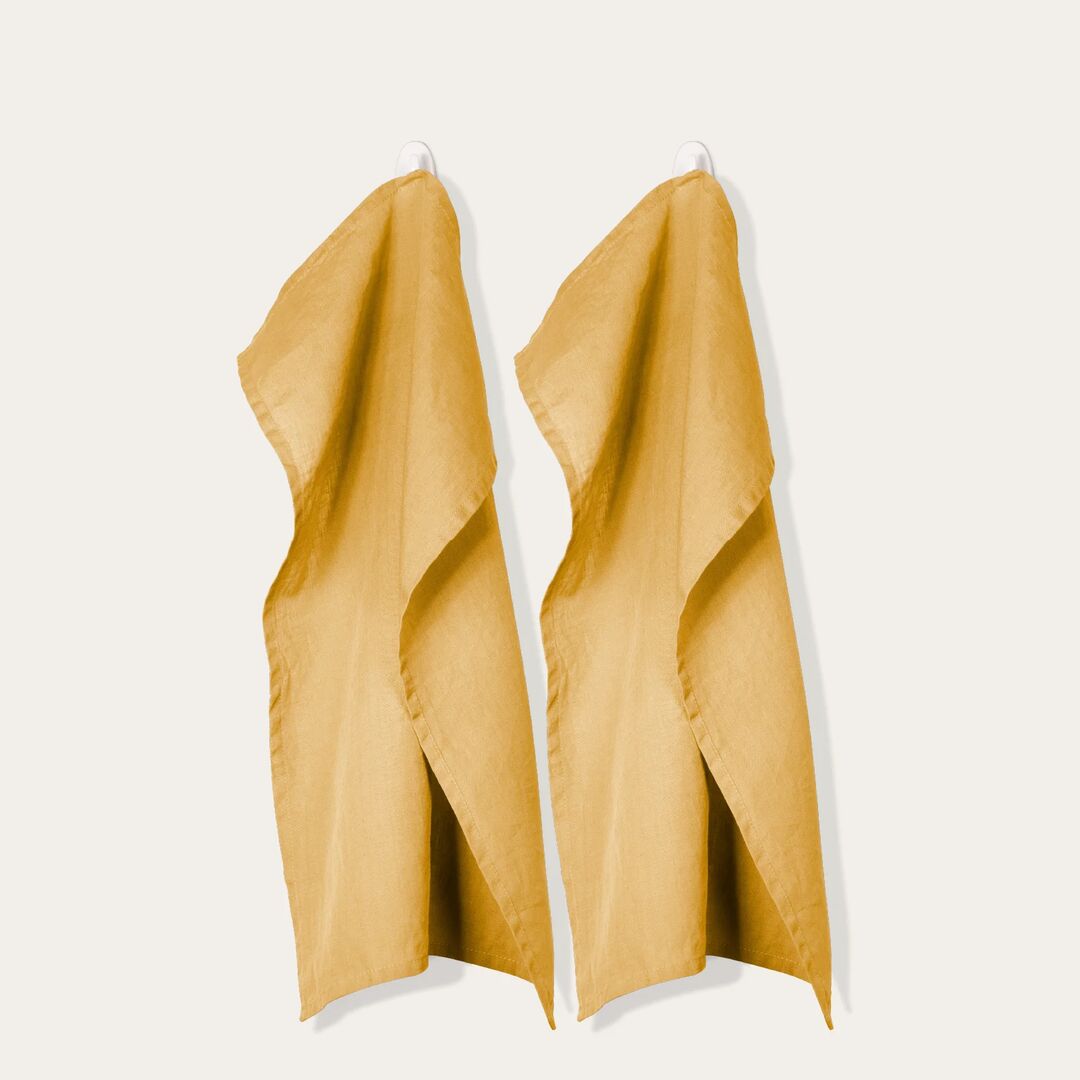 Leinen Tea Towel Duo