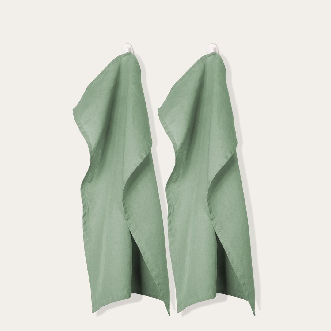 Leinen Tea Towel Duo