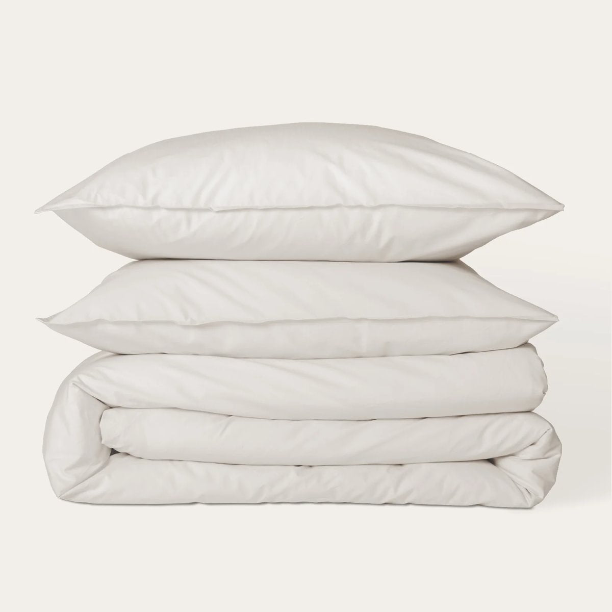 Kushel Bettwäsche aus Bio-Baumwolle Deckenbezug und Kissenbezug