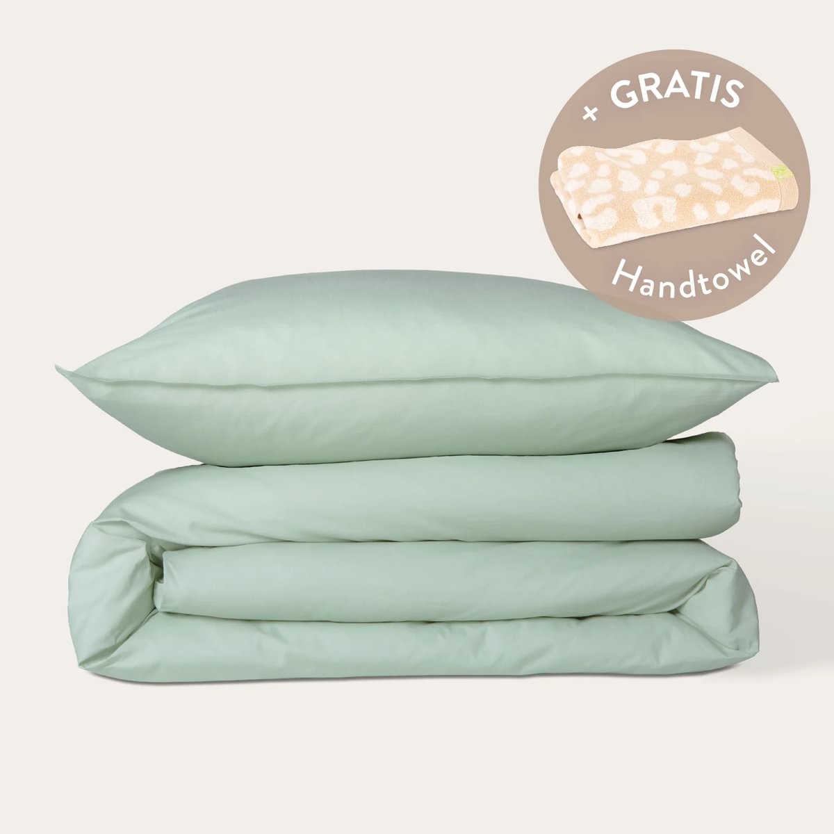 Kushel Bettwäsche aus Bio-Baumwolle Deckenbezug und Kissenbezug