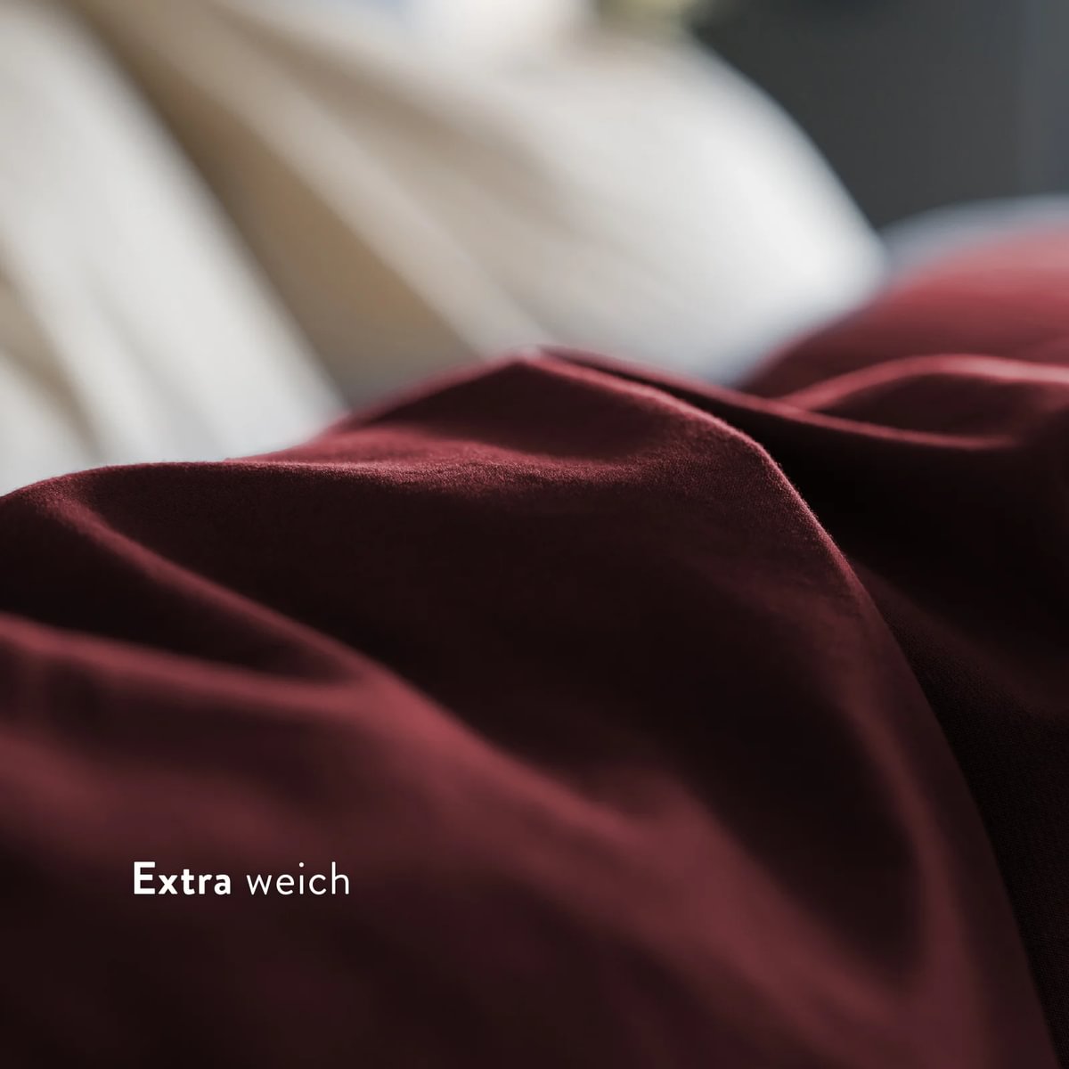 Kushel Bettwäsche aus Bio-Baumwolle Deckenbezug und Kissenbezug