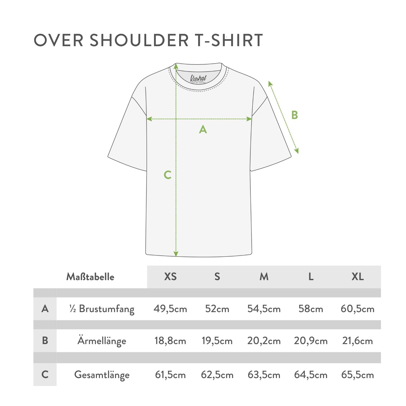 Vorbestellung: Kushel Heavy T-Shirt Overshoulder Fit