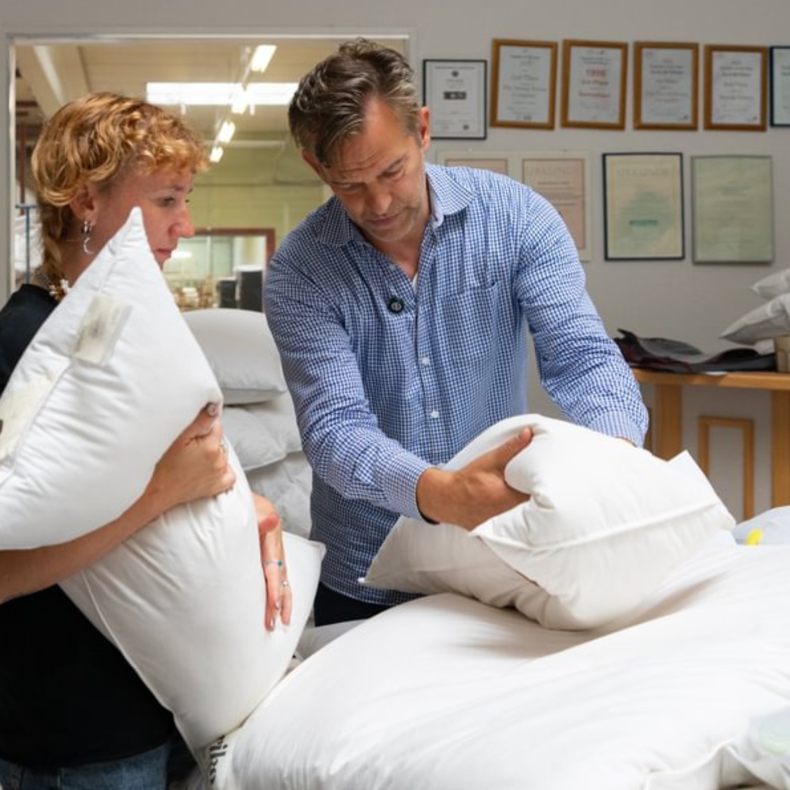 Kushel Schlafdecke - Vegane luxus Alternative zur Daunendecke