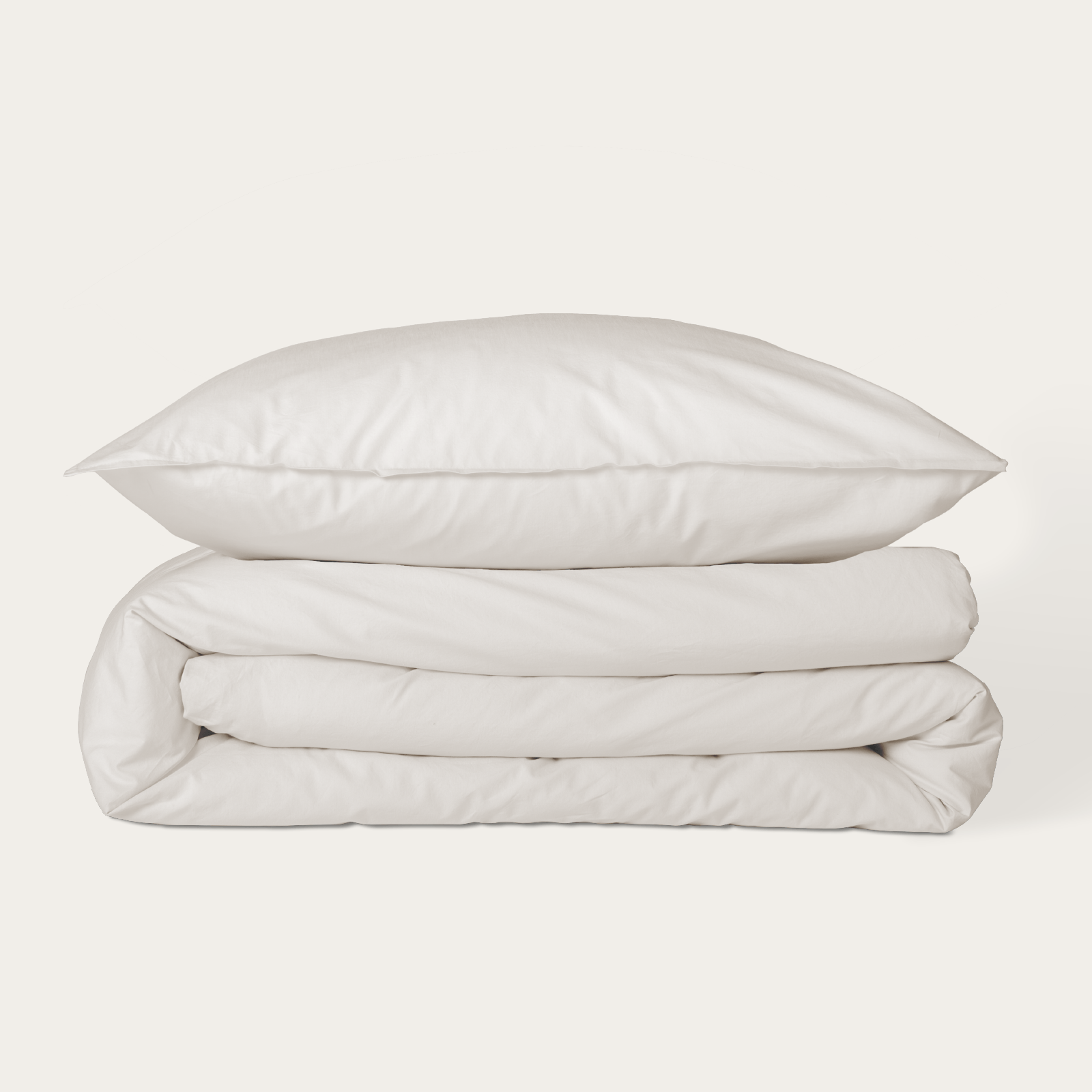 Kushel Bettwäsche aus Bio-Baumwolle Deckenbezug und Kissenbezug