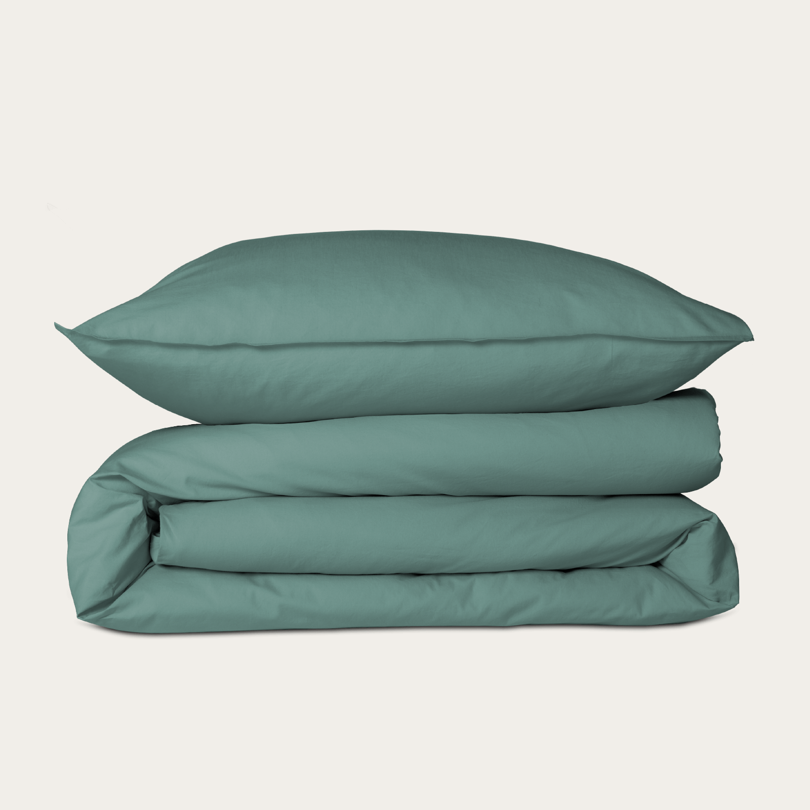 Kushel Bettwäsche aus Bio-Baumwolle Deckenbezug und Kissenbezug