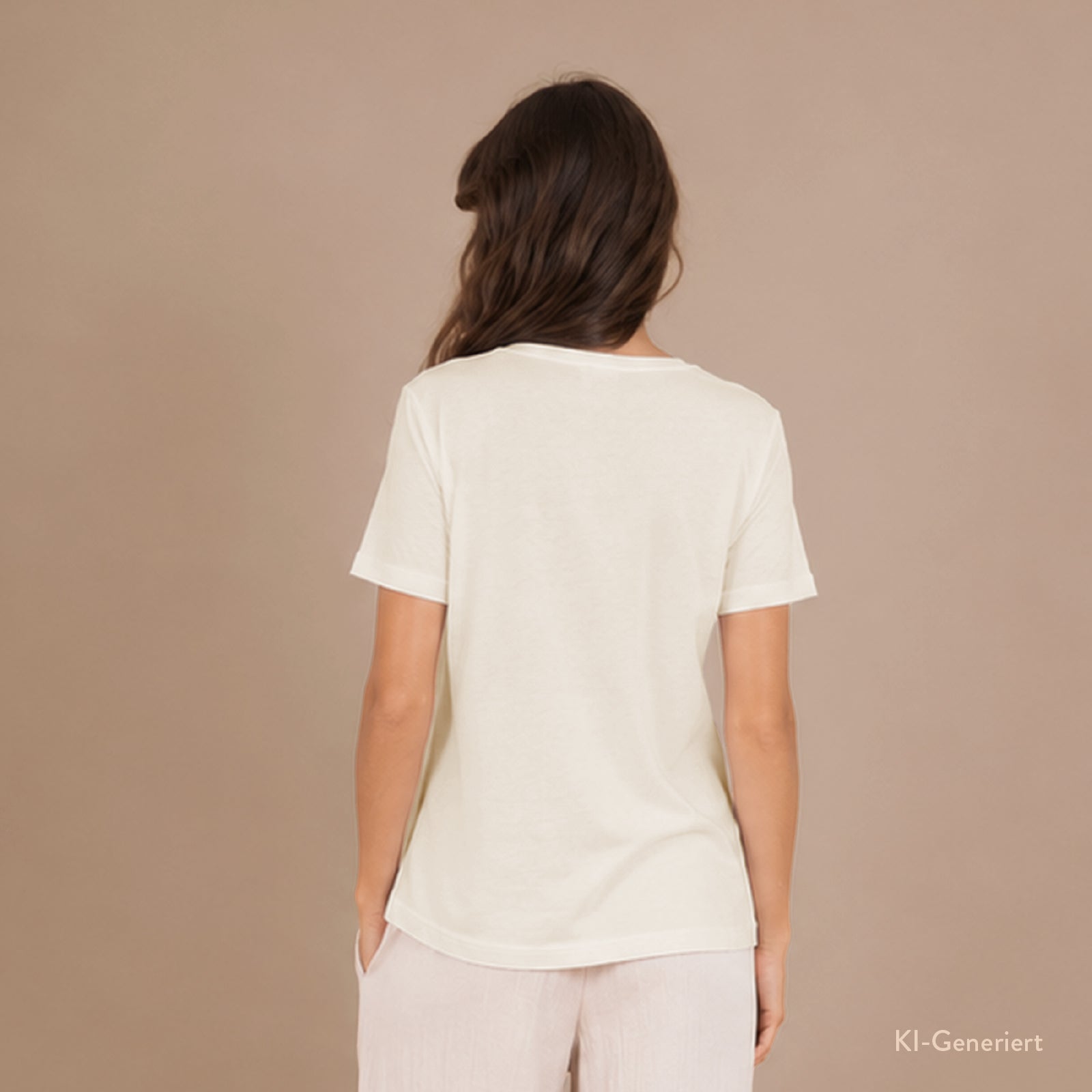 Vorbestellung: Kushel Leichtes T-Shirt Gerader Schnitt