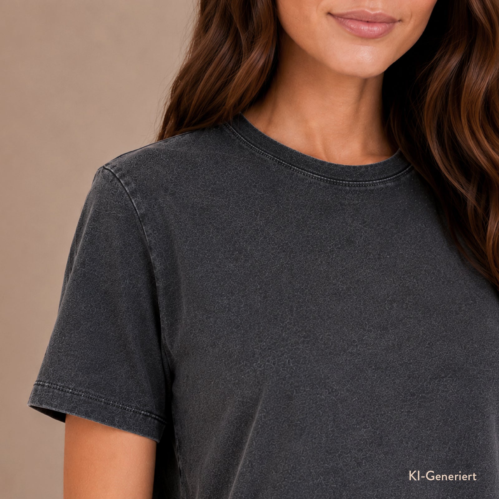 Vorbestellung: Kushel Leichtes T-Shirt Gerader Schnitt