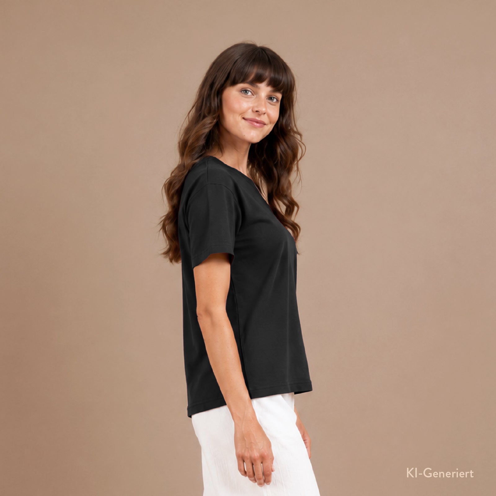 Vorbestellung: Kushel Leichtes T-Shirt Gerader Schnitt