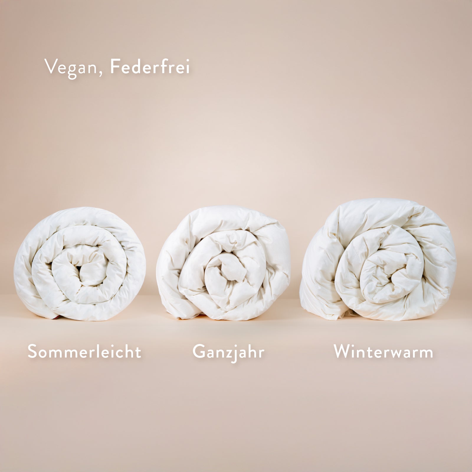 Kushel Schlafdecke - Vegane luxus Alternative zur Daunendecke