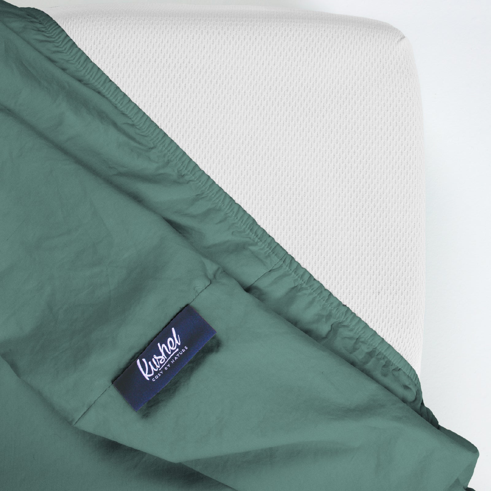 Kushel Bettwäsche aus Bio-Baumwolle Deckenbezug und Kissenbezug