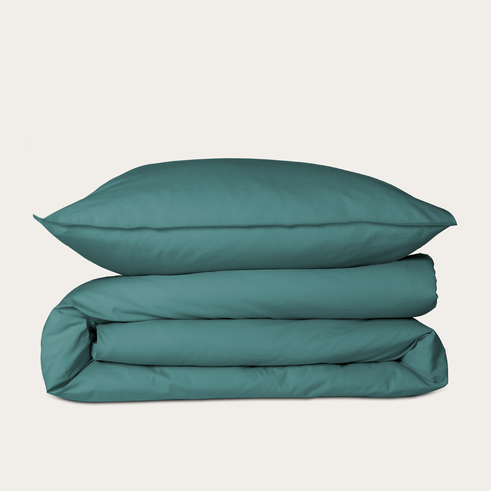 Kushel Bettwäsche aus Bio-Baumwolle Deckenbezug und Kissenbezug