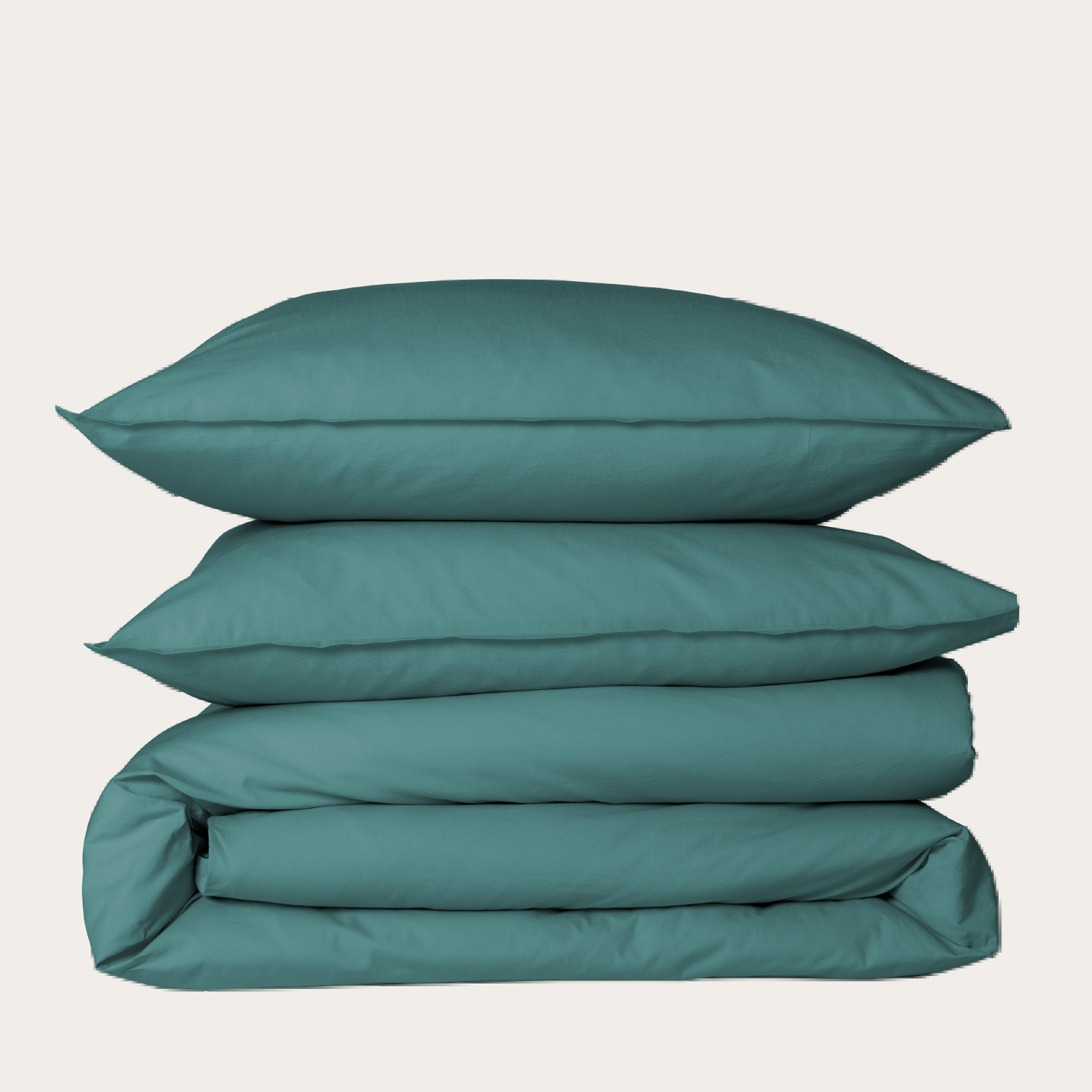 Kushel Bettwäsche aus Bio-Baumwolle Deckenbezug und Kissenbezug