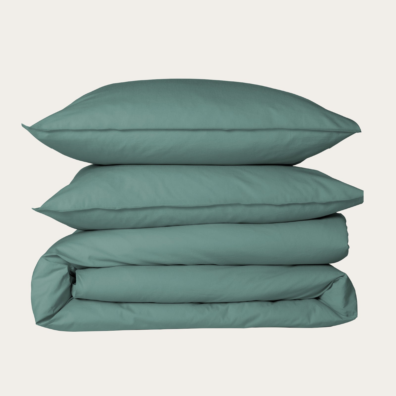 Kushel Bettwäsche aus Bio-Baumwolle Deckenbezug und Kissenbezug