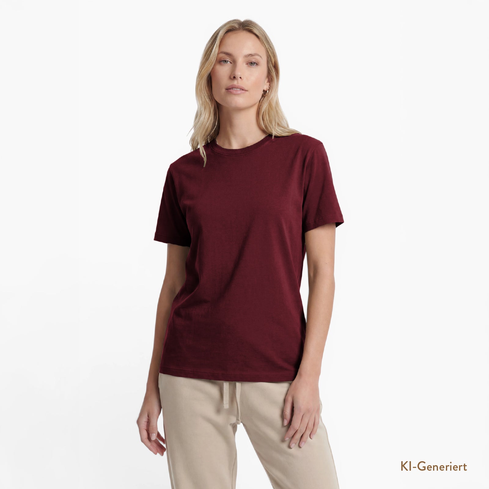 Vorbestellung: Kushel Leichtes T-Shirt Gerader Schnitt