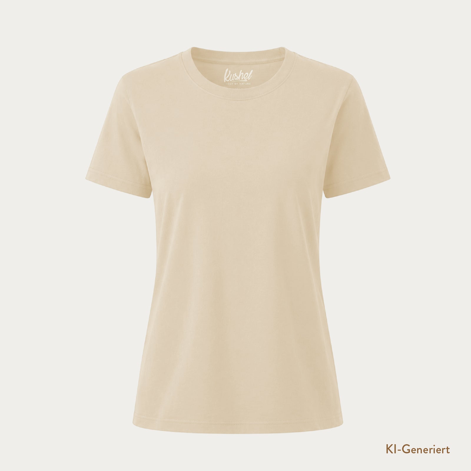 Vorbestellung: Kushel Leichtes T-Shirt Gerader Schnitt