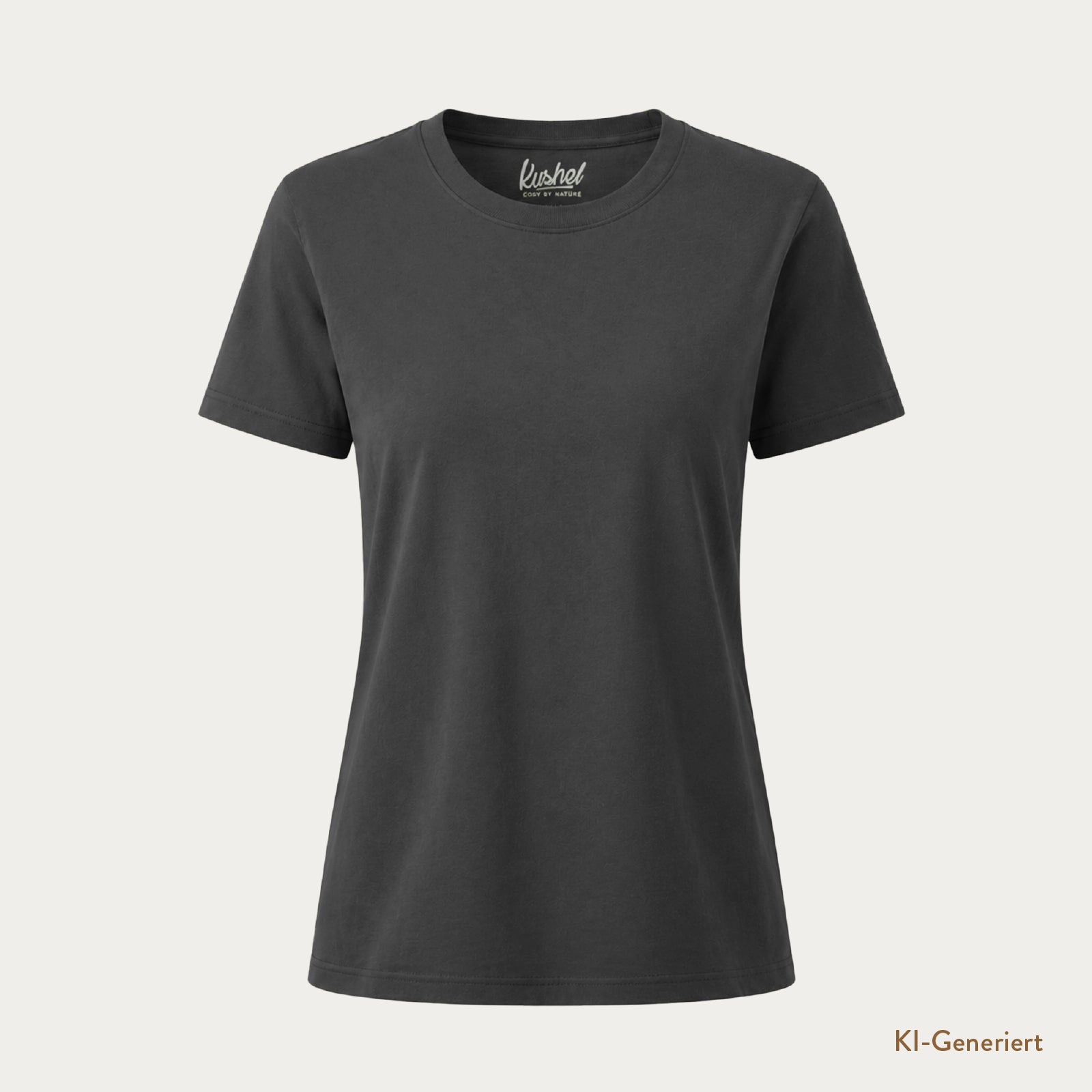 Vorbestellung: Kushel Leichtes T-Shirt Gerader Schnitt