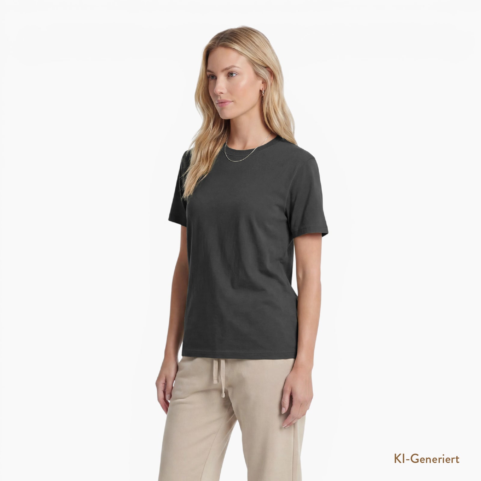 Vorbestellung: Kushel Leichtes T-Shirt Gerader Schnitt