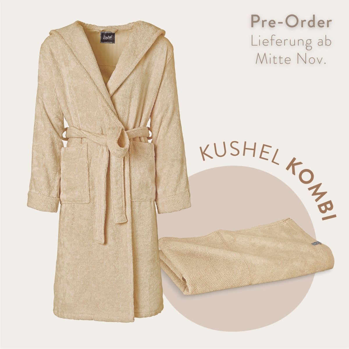 Sauna Set - Bathrobe + Bath Sheet