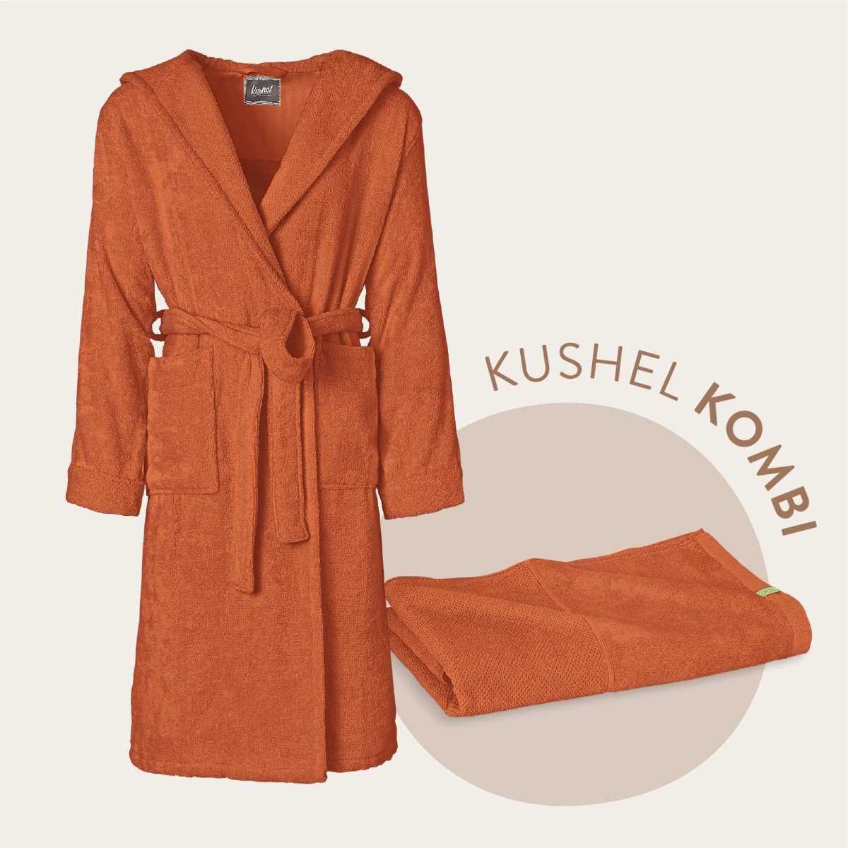 Sauna Set - Bathrobe + Bath Sheet