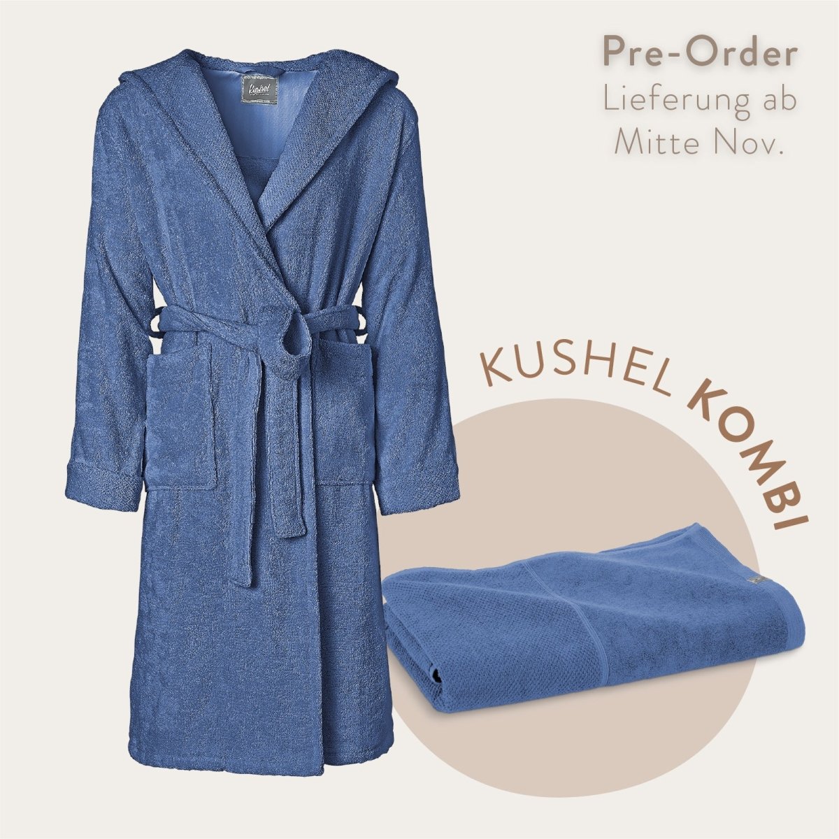 Sauna Set - Bathrobe + Bath Sheet