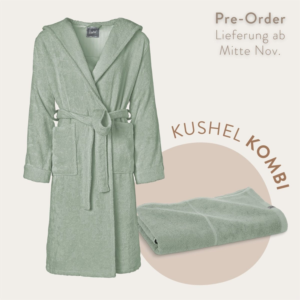 Sauna Set - Bathrobe + Bath Sheet