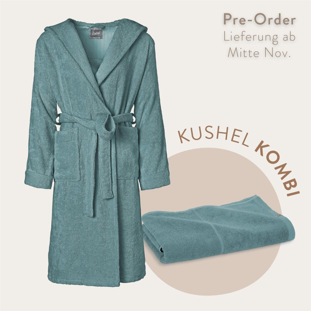 Sauna Set - Bathrobe + Bath Sheet