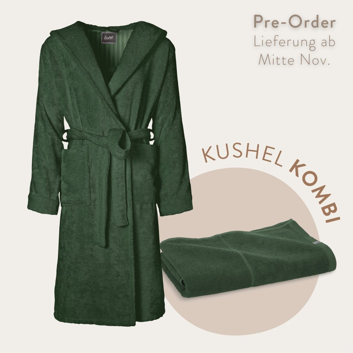 Sauna Set - Bathrobe + Bath Sheet