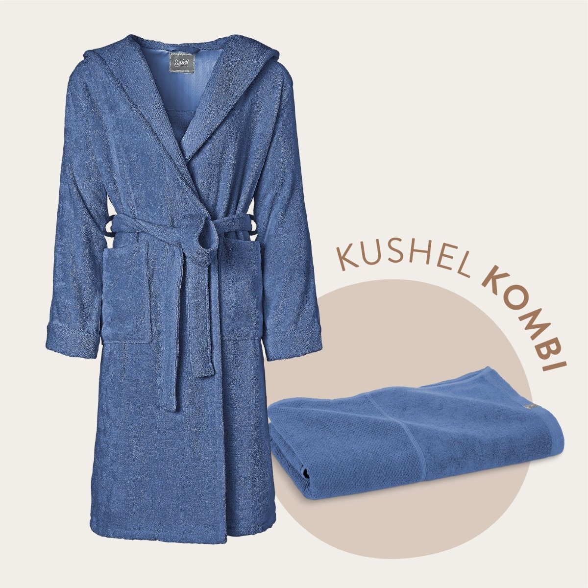 Sauna Set - Bathrobe + Bath Sheet