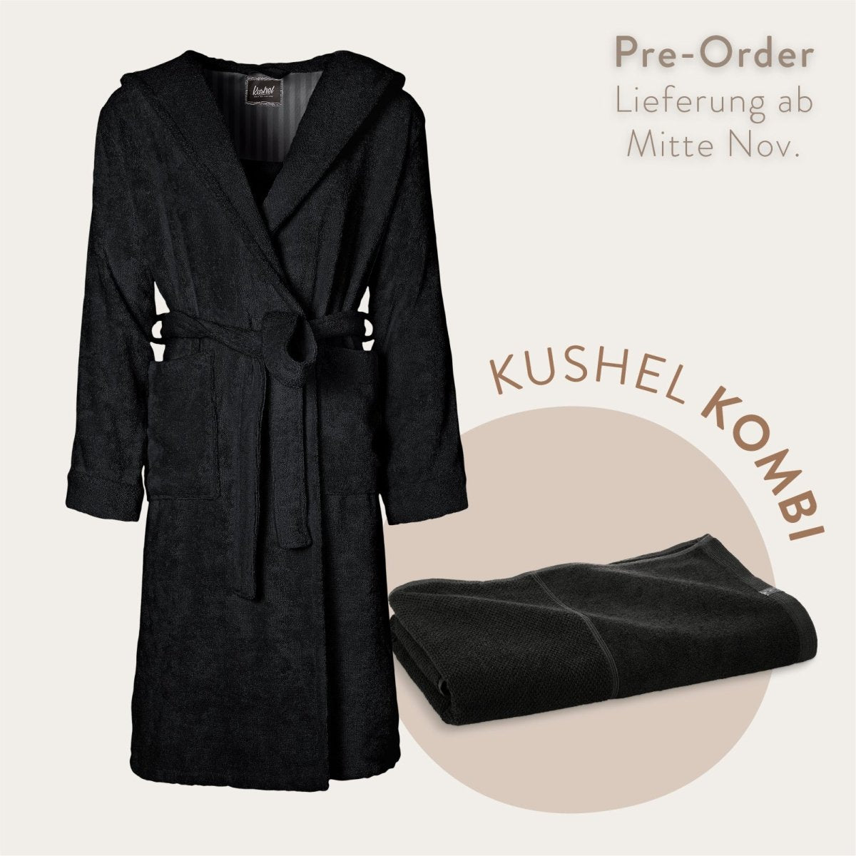 Sauna Set - Bathrobe + Bath Sheet