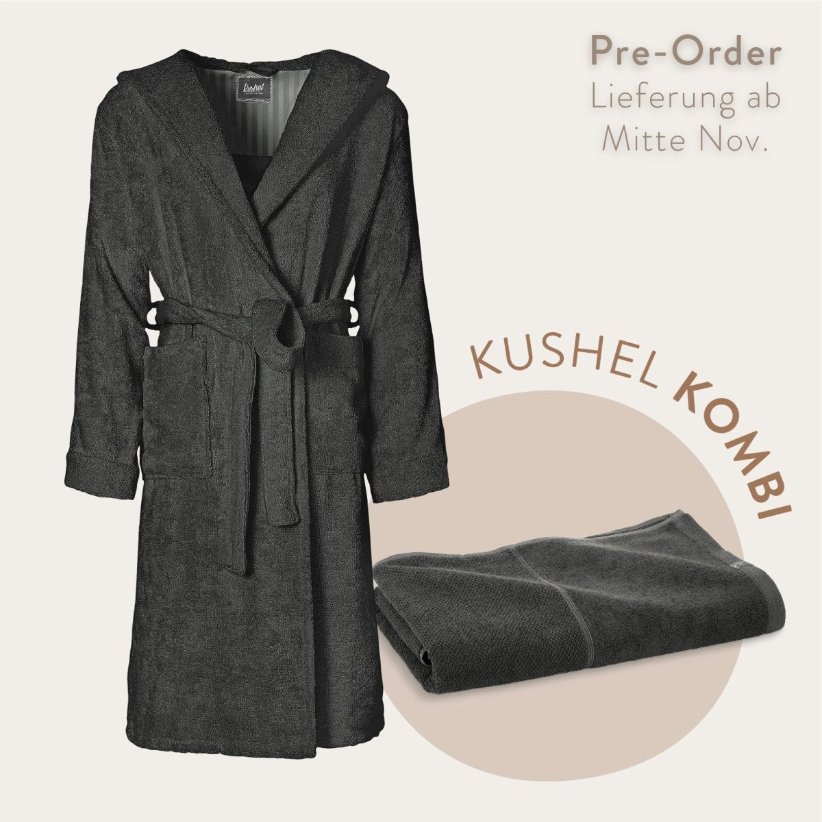 Sauna Set - Bathrobe + Bath Sheet