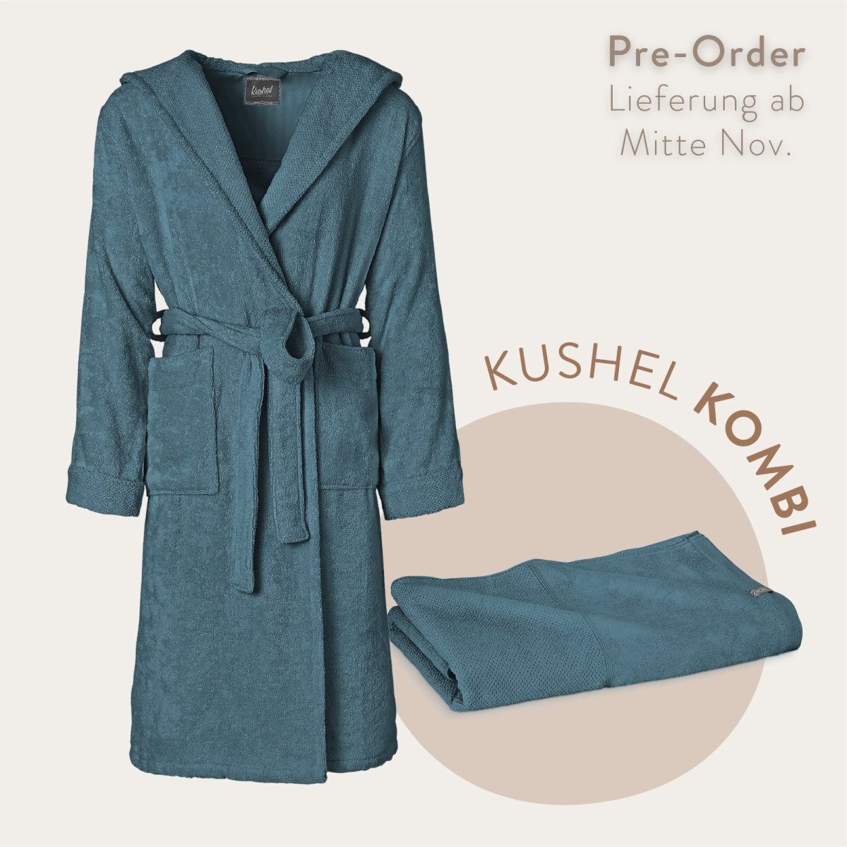 Sauna Set - Bathrobe + Bath Sheet