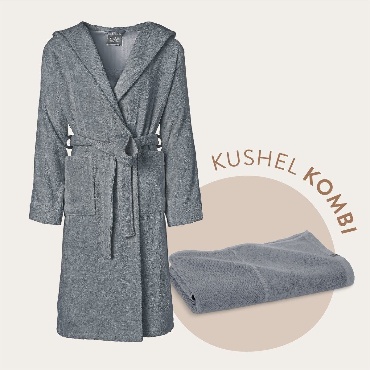 Sauna Set - Bathrobe + Bath Sheet