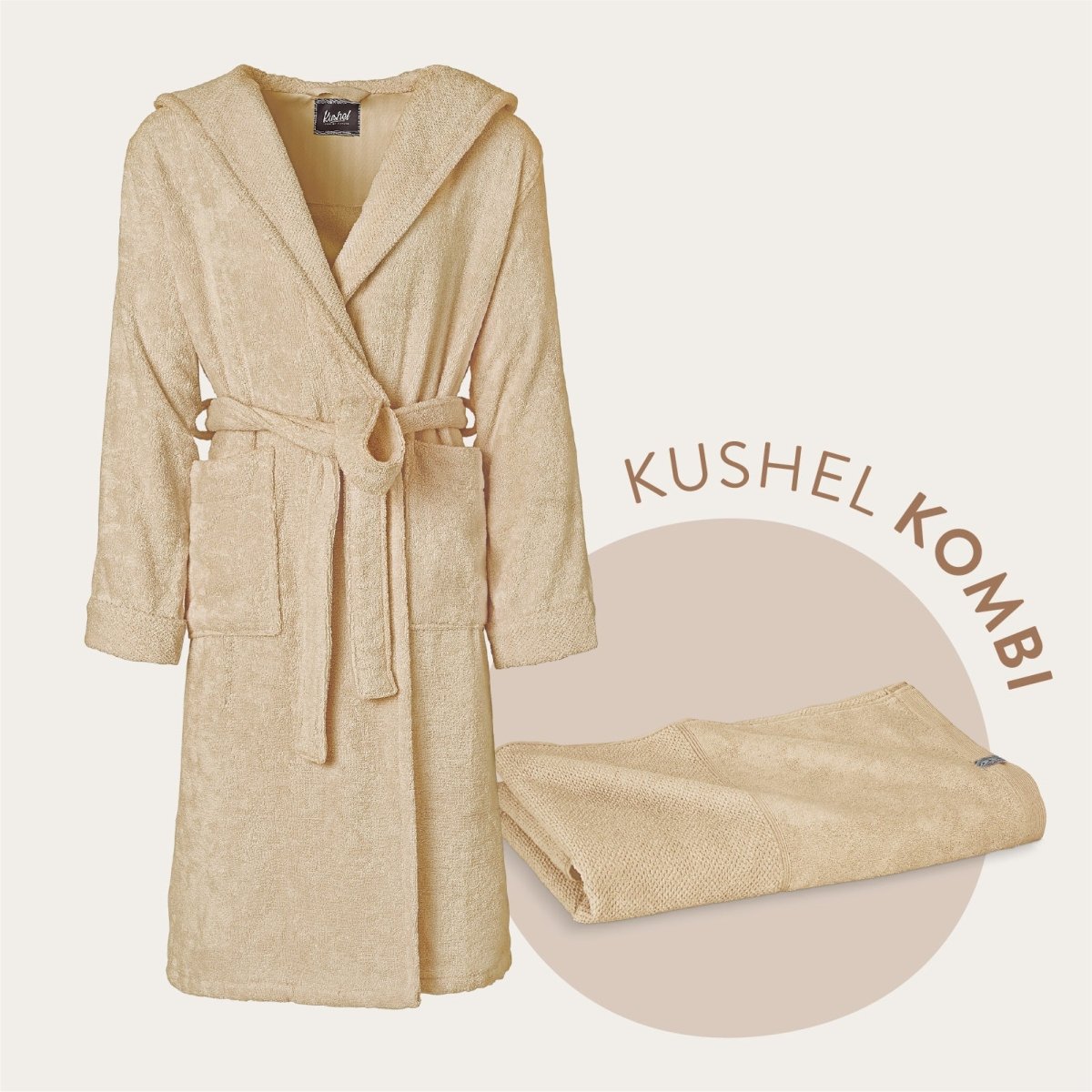 Sauna Set - Bathrobe + Bath Sheet