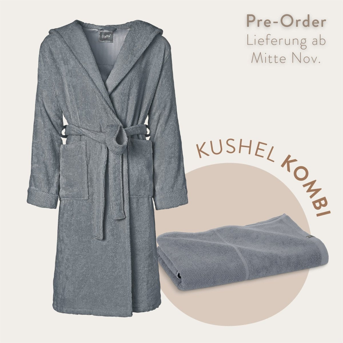 Sauna Set - Bathrobe + Bath Sheet