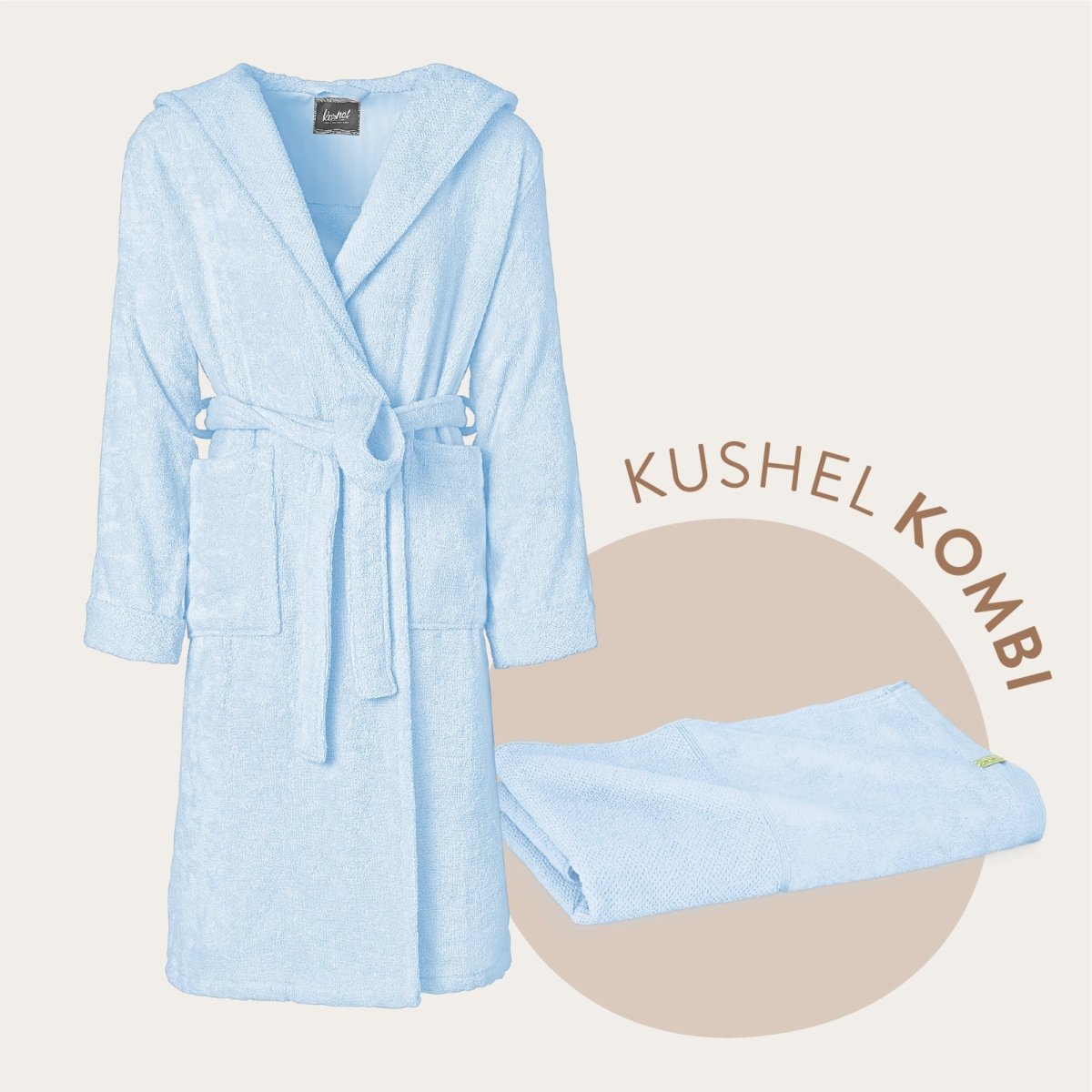 Sauna Set - Bathrobe + Bath Sheet