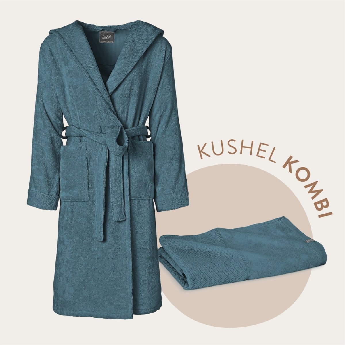 Sauna Set - Bathrobe + Bath Sheet