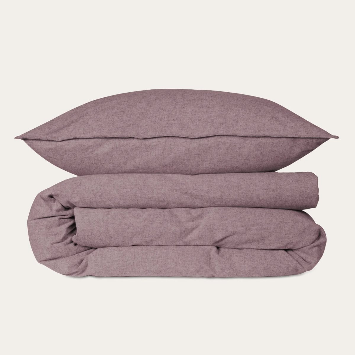 Vorbestellung -  Kushel Bettwäsche Set Deckenbezug und Kissenbezug Flanell Chambray