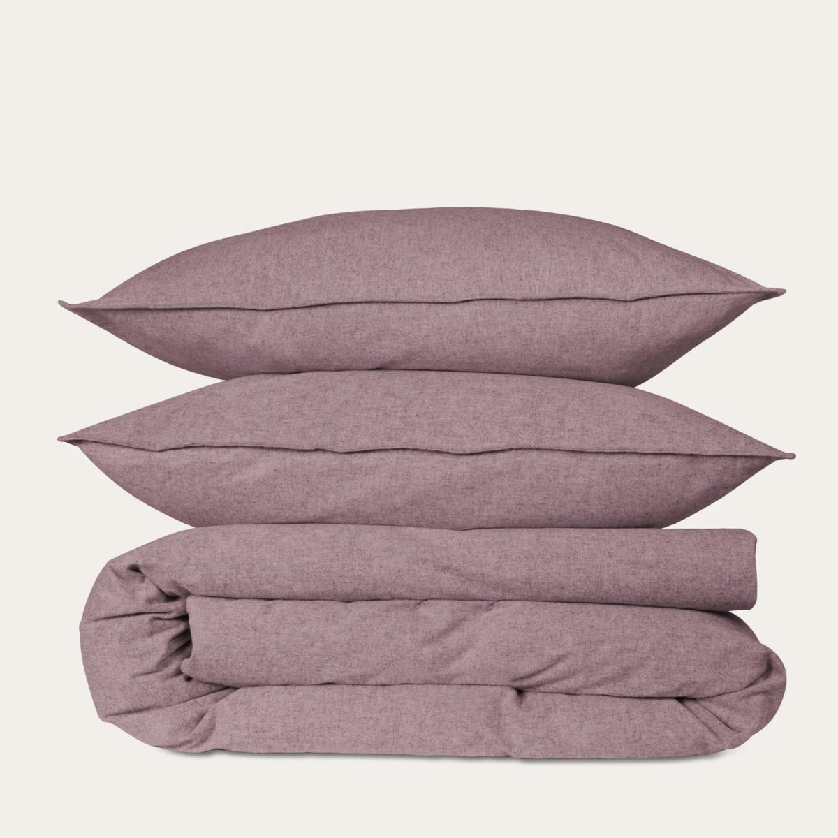 Vorbestellung -  Kushel Bettwäsche Set Deckenbezug und Kissenbezug Flanell Chambray