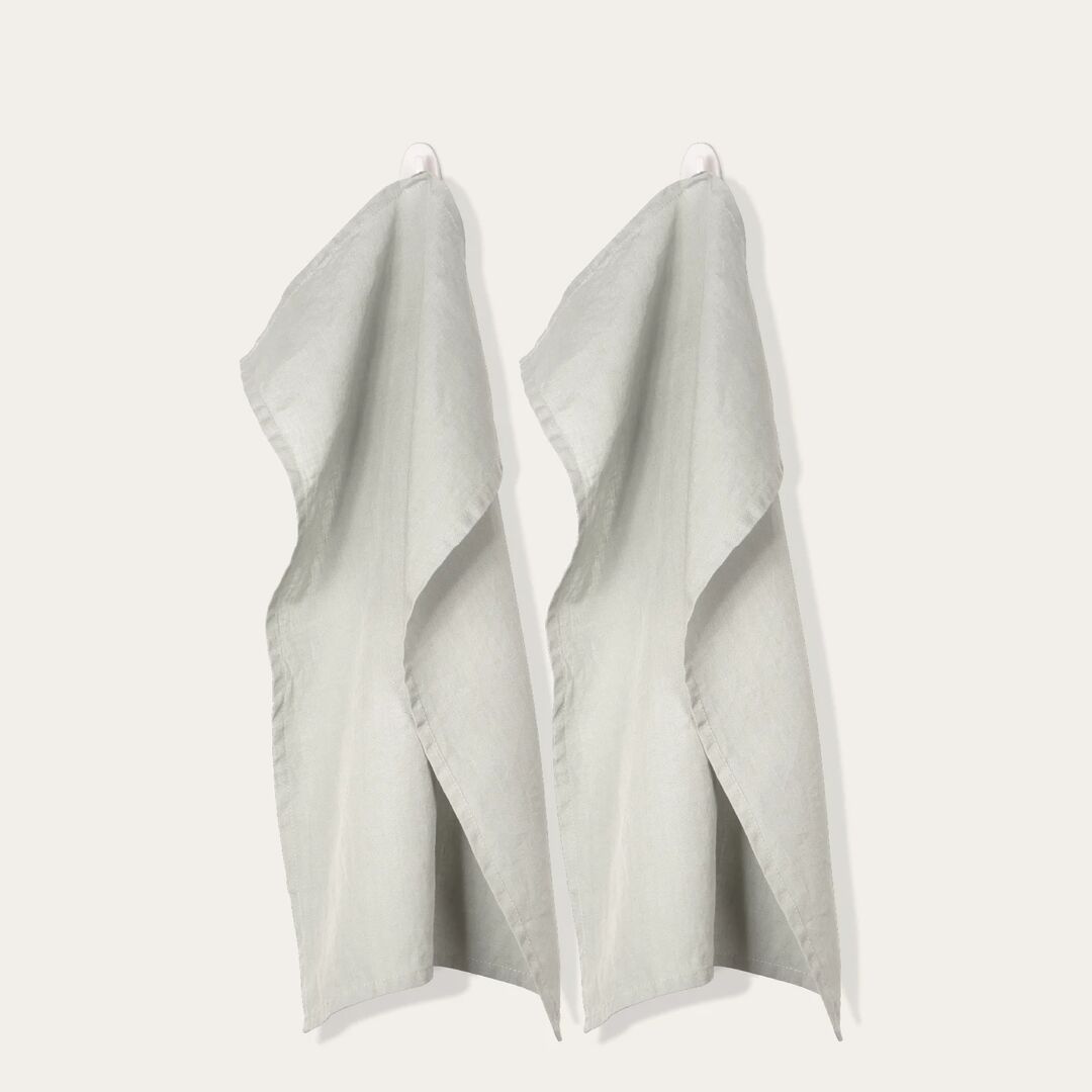 Leinen Tea Towel Duo