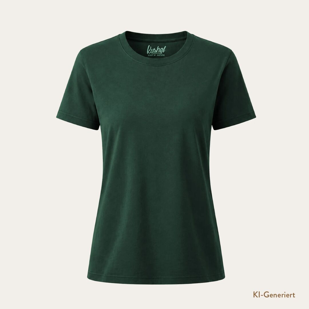 Vorbestellung: Kushel Leichtes T-Shirt Gerader Schnitt