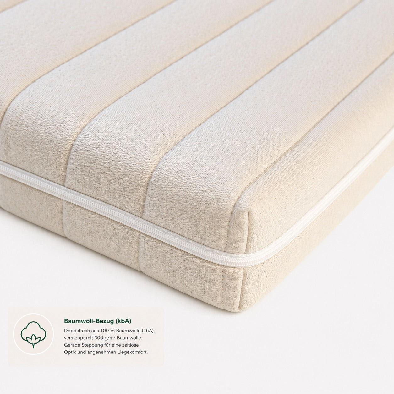 Kushel Hevea Naturlatex 4cm Topper by Elza