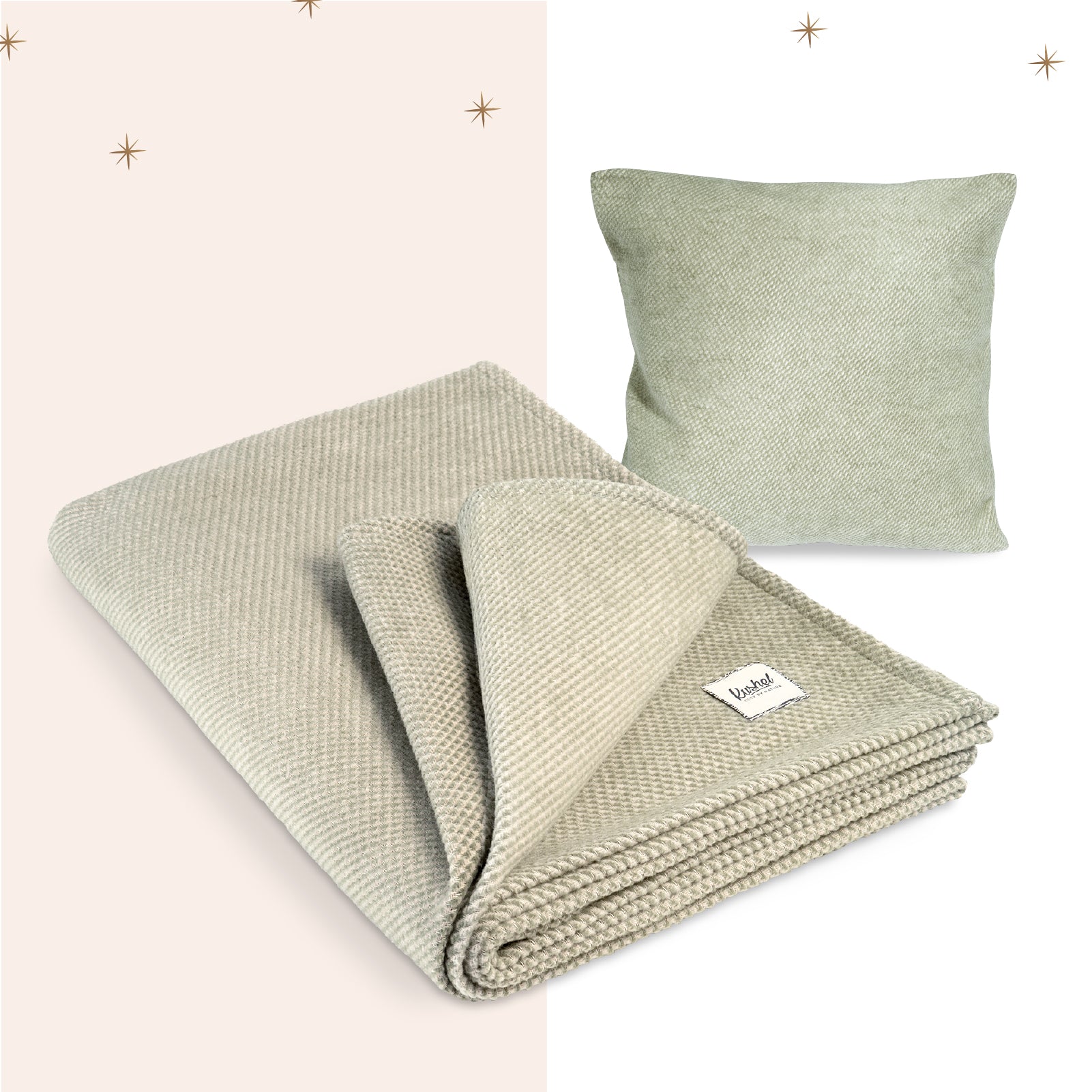 Kushel Decke Woven + Kissen