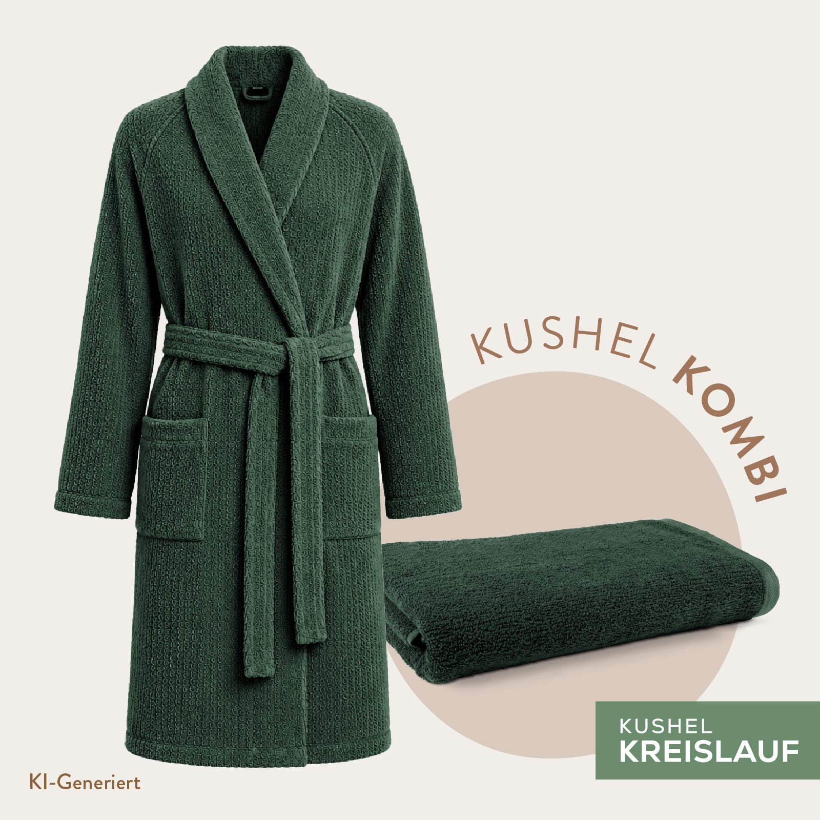 Vorbestellung-Kushel Kreislauf Kollektion - Circular Sauna Set