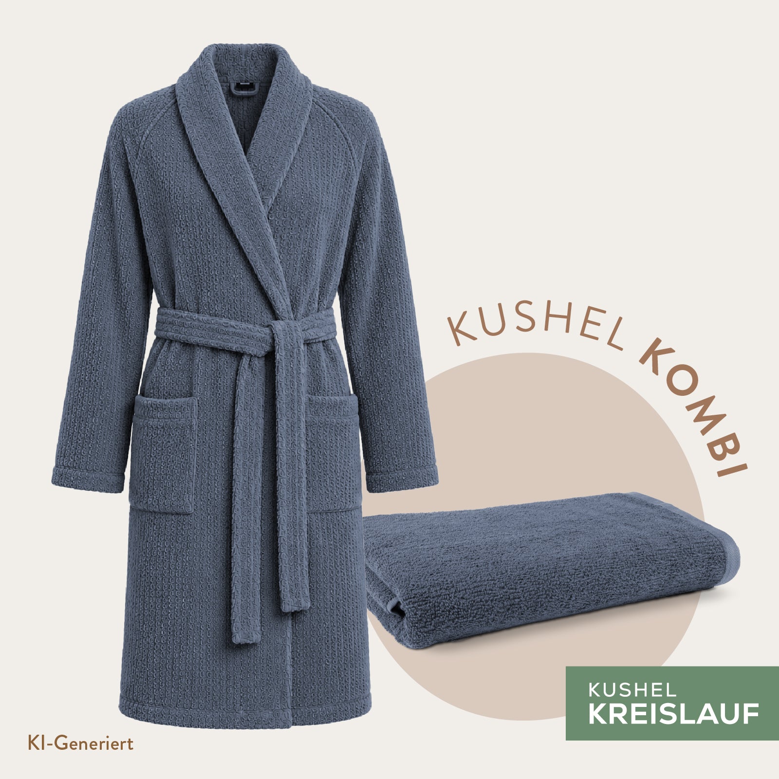 Vorbestellung-Kushel Kreislauf Kollektion - Circular Sauna Set